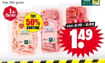 Dirk Ham-, bacon- of kipreepjes aanbieding