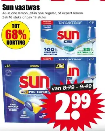 Dirk Sun vaatwas aanbieding