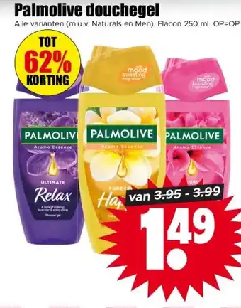 Dirk Palmolive douchegel aanbieding