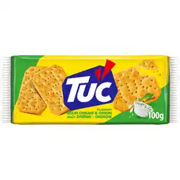 Jumbo TUC Crackers Sour Cream & Onion 100g aanbieding