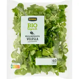 Jumbo Jumbo Biologisch Veldsla 40 g aanbieding