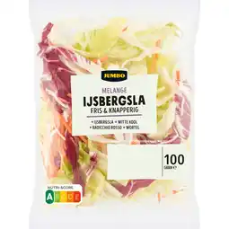 Jumbo Jumbo IJsbergsla Melange 100 g aanbieding