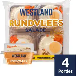Jumbo Westland Rundvleessalade Voordeelverpakking 560 g aanbieding