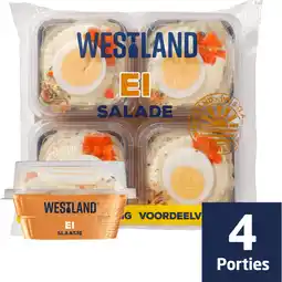 Jumbo Westland Ei Salade Voordeelverpakking 560 g aanbieding