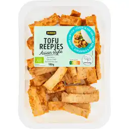 Jumbo Jumbo Tofu Reepjes Asian Style 180g aanbieding