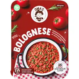 Jumbo Oma's Bolognesaus Vega 350gr aanbieding