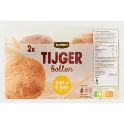 Jumbo Jumbo - Tijger Bollen - 2 Stuks aanbieding