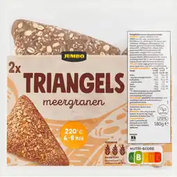 Jumbo Jumbo Triangels Meergranen 2 Stuks aanbieding