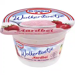 Jumbo Dr.Oetker Wolkentoetje Aardbei 115g aanbieding