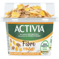 Jumbo Activia Fibre Mix & Go Met Maïs En Tarwevlokken 163g aanbieding