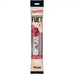 Jumbo Stegeman Ambachtelijke Fuet Naturel 130 g aanbieding