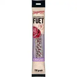 Jumbo Stegeman Fuet Knoflook Basilicum 130 g aanbieding