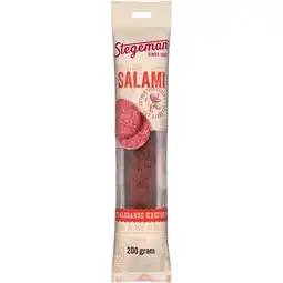 Jumbo Stegeman Salami Italiaanse Kruiden 200 g aanbieding