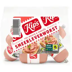 Jumbo Kips Kleintje Smeerleverworst 6 x 20 g aanbieding