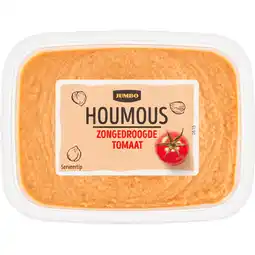 Jumbo Jumbo Houmous Zongedroogde Tomaat 200 g aanbieding