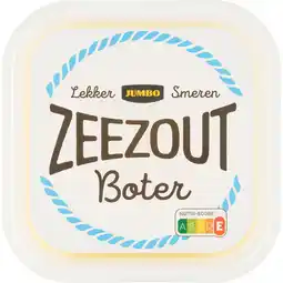 Jumbo Jumbo Zeezout Boter 100 g aanbieding