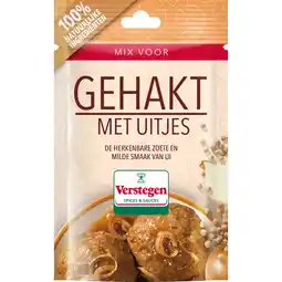 Jumbo Verstegen Mix voor Gehakt met Uitjes 40 g aanbieding