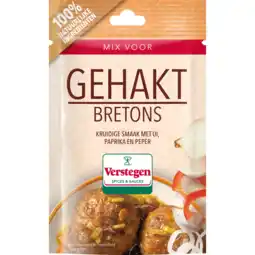 Jumbo Verstegen Mix voor Gehakt Bretons 30 g aanbieding
