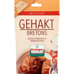 Jumbo Verstegen Mix voor Gehakt Bretons 30 g aanbieding