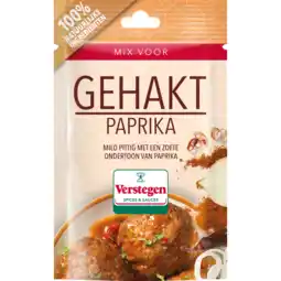 Jumbo Verstegen Mix voor Gehakt Paprika 40 g aanbieding