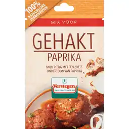 Jumbo Verstegen Mix voor Gehakt Paprika 40 g aanbieding
