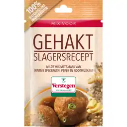 Jumbo Verstegen Mix voor Gehakt Slagersrecept 40 g aanbieding
