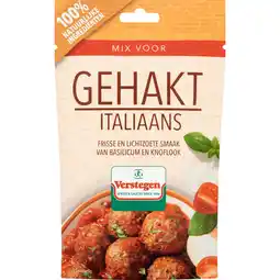 Jumbo Verstegen Mix voor Gehakt Italiaans 40 g aanbieding