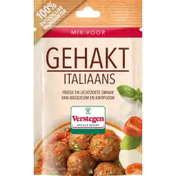 Jumbo Verstegen Mix voor Gehakt Italiaans 40 g aanbieding