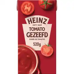 Jumbo Heinz Tomaten gezeefd aanbieding