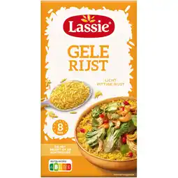 Jumbo Lassie Gele Rijst 325 g aanbieding