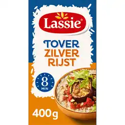 Jumbo Lassie Tover Zilver Rijst 400 g aanbieding