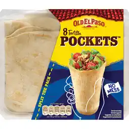 Jumbo Old El Paso Tortilla Pocket Wrap 223g aanbieding