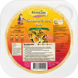 Jumbo FAJA LOBI Sandhia's Roti Mini 4 Stuks aanbieding