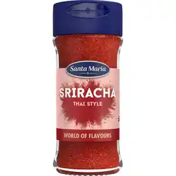 Jumbo Santa Maria Sriracha Thai Style 42 g aanbieding