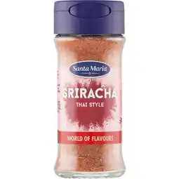 Jumbo Santa Maria Sriracha Thai Style 42 g aanbieding