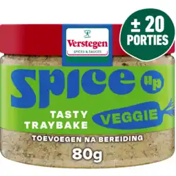 Jumbo Verstegen Spice Up Tasty Traybake Veggie 80 g aanbieding