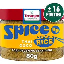 Jumbo Verstegen Spice Up Thai Coco Rice 80 g aanbieding