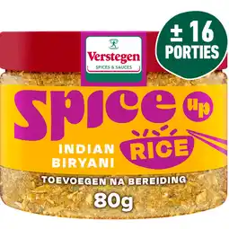 Jumbo Verstegen Spice Up Indian Biryani 80 g aanbieding