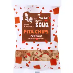 Jumbo Souq Pita Chips Zeezout 70 g aanbieding