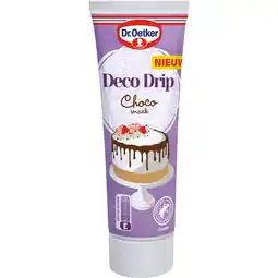 Jumbo Dr. Oetker Deco Drip Choco 80g aanbieding