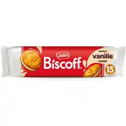 Jumbo Lotus Biscoff speculoos koek sandwich vanille 150 g aanbieding