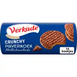 Jumbo Verkade Specials Crunchy Haverkoek Melkchocolade 262 g aanbieding
