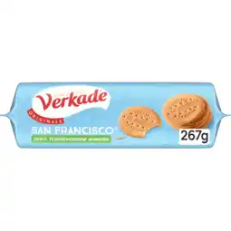 Jumbo Verkade Originals San Francisco Naturel Zero Toegevoegde Suiker 267 g aanbieding