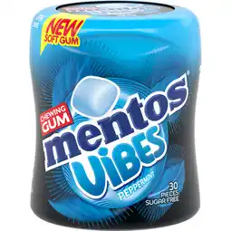 Jumbo Mentos Gum Vibes Peppermint 30 stuks aanbieding