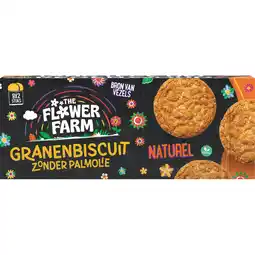 Jumbo THE FLOWER FARM Granenbiscuit 9x28,44g aanbieding