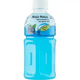 Jumbo Mogu Mogu Zwarte Bessensmaak met Nata de Coco 320 ml aanbieding