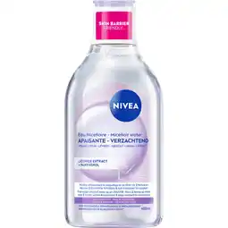 Jumbo Nivea Micellair Water Gevoelige huid 400 ML aanbieding