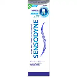 Jumbo Sensodyne Repair & Protect Cool Mint Tandpasta 75 ML aanbieding
