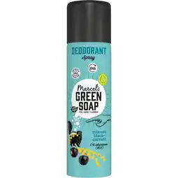 Jumbo Marcel's Green Soap Deodorant Spray Mimosa Blackcurrant 150 ml aanbieding