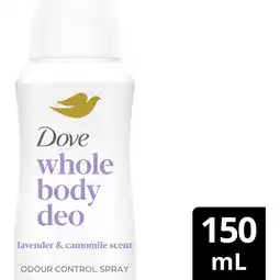 Jumbo Dove Deo Spray Lavender 150 ML aanbieding